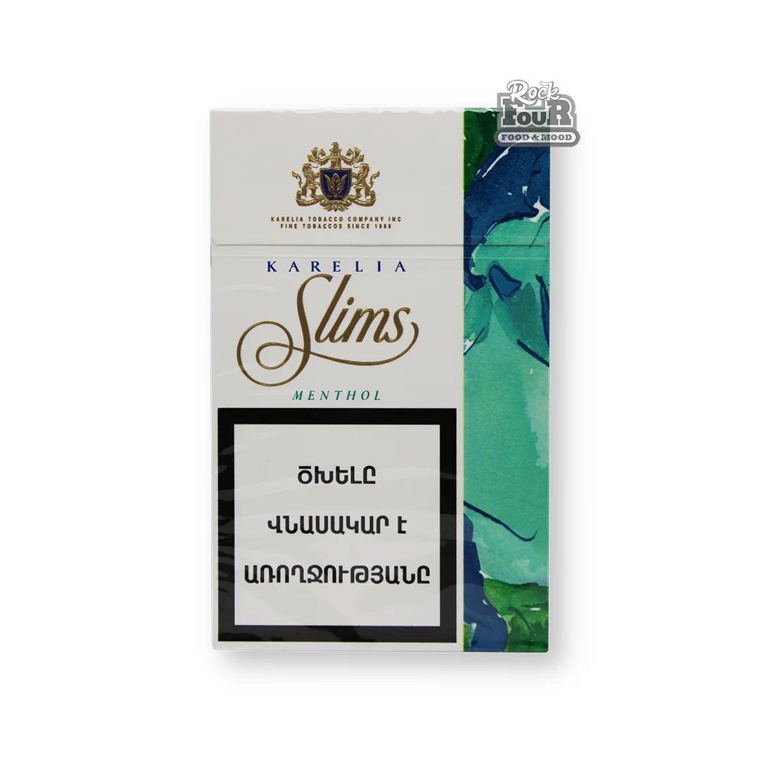 Cigarettes "KARELIA Slims MENTHOL"